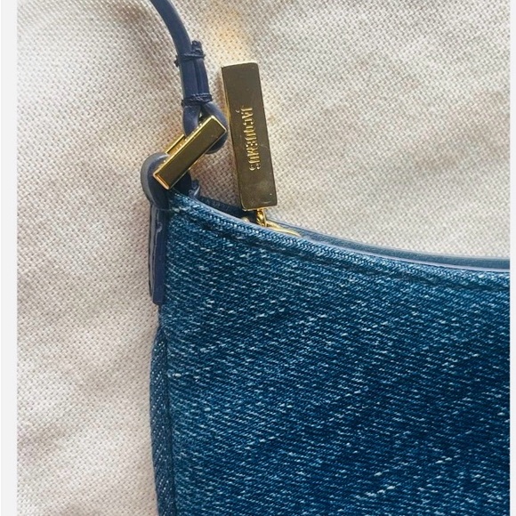 Jacquemus Le Bisou Denim Shoulder Bag Authentic Like New - Picture 10 of 16
